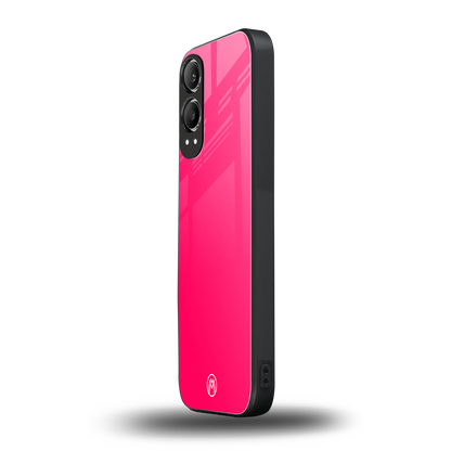 magenta paradise back phone cover | glass case for oneplus nord ce 4 lite