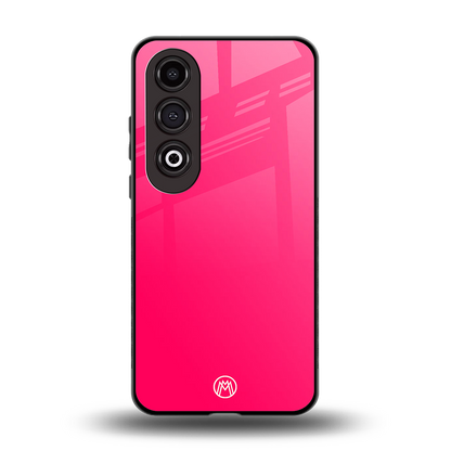 magenta paradise back phone cover | glass case for oneplus nord ce 4