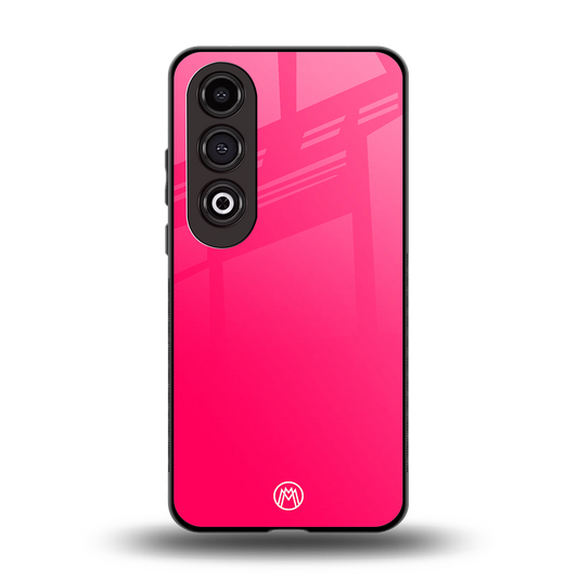 magenta paradise back phone cover | glass case for oneplus nord ce 4