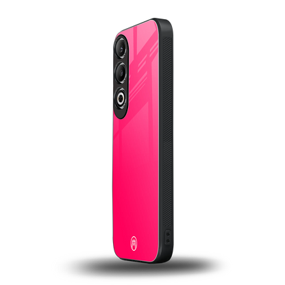 magenta paradise back phone cover | glass case for oneplus nord ce 4