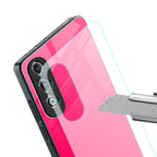 magenta paradise back phone cover | glass case for oneplus nord ce 4