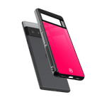 magenta paradise back phone cover | glass case for google pixel 6 pro