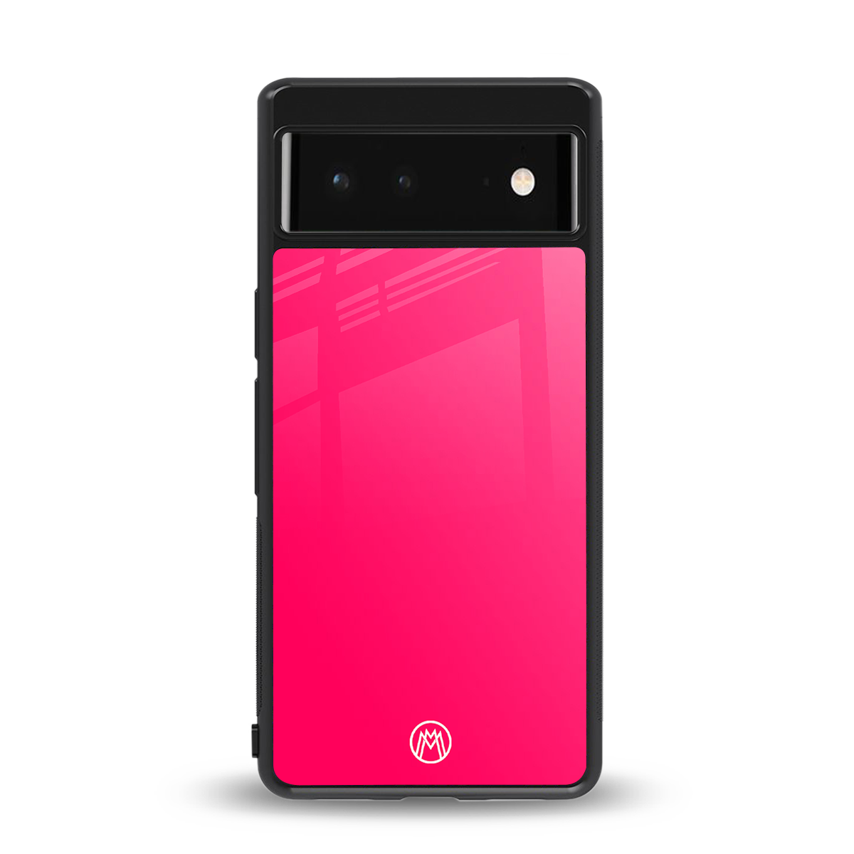 magenta paradise back phone cover | glass case for google pixel 6