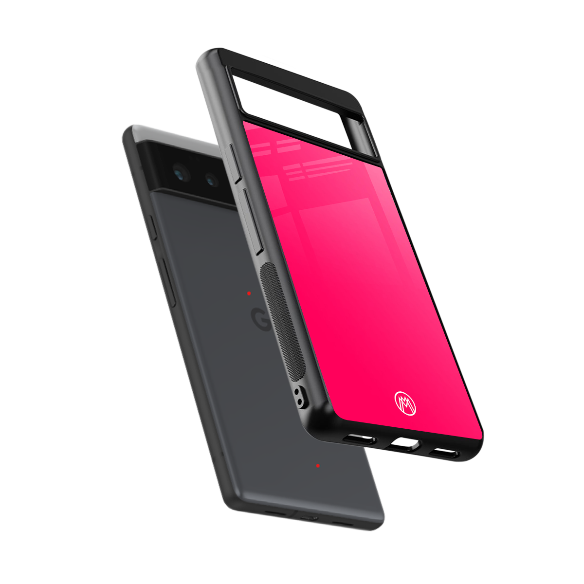 magenta paradise back phone cover | glass case for google pixel 6