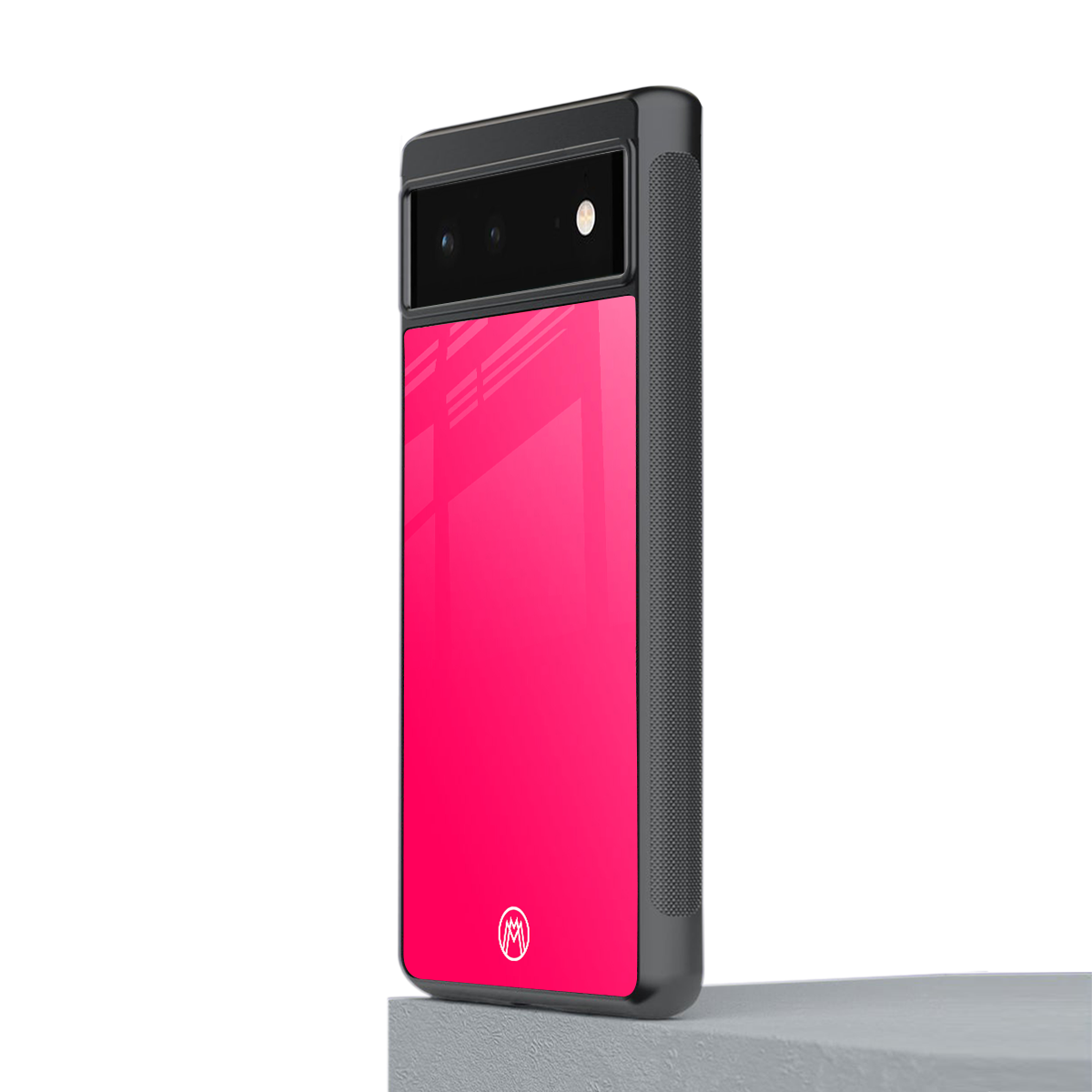 magenta paradise back phone cover | glass case for google pixel 6