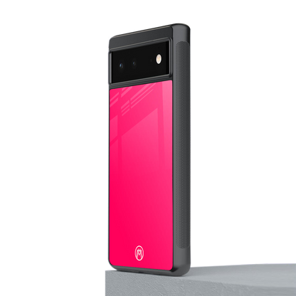 magenta paradise back phone cover | glass case for Google Pixel 6A