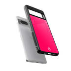 magenta paradise back phone cover | glass case for google pixel 7 pro