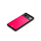 magenta paradise back phone cover | glass case for google pixel 7 pro
