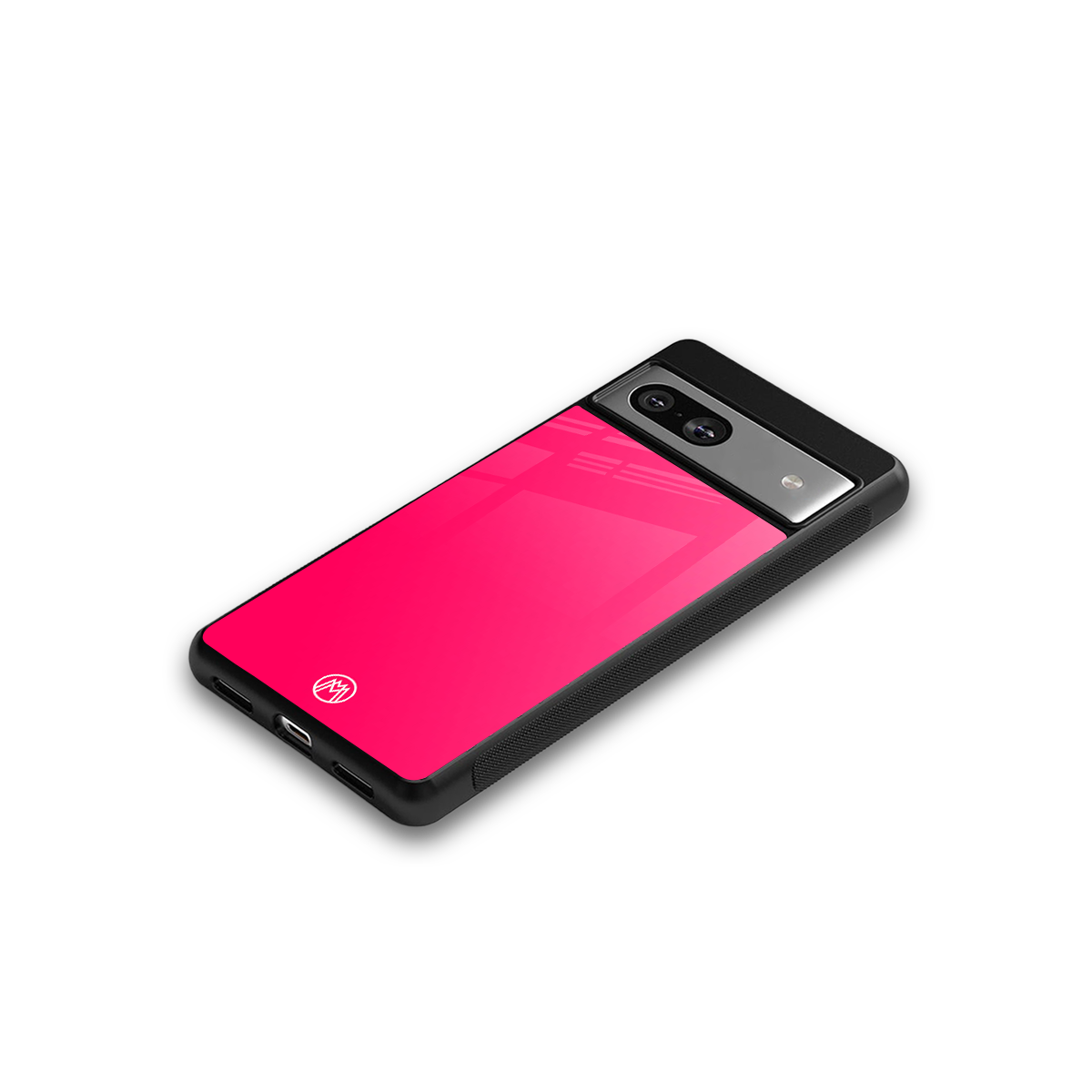 magenta paradise back phone cover | glass case for Google Pixel 7