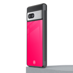 magenta paradise back phone cover | glass case for Google Pixel 7