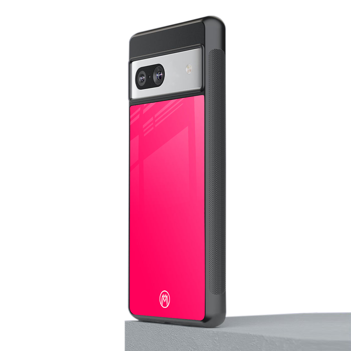 magenta paradise back phone cover | glass case for Google Pixel 7