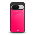 magenta paradise back phone cover | glass case for google pixel 9