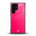 magenta paradise back phone cover | glass case for samsung galaxy s23 ultra