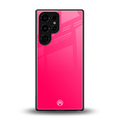 magenta paradise back phone cover | glass case for samsung galaxy s25 ultra
