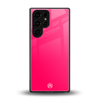magenta paradise back phone cover | glass case for samsung galaxy s25 ultra
