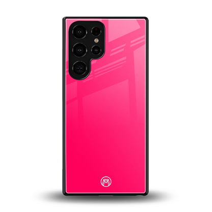 magenta paradise back phone cover | glass case for samsung galaxy s25 ultra