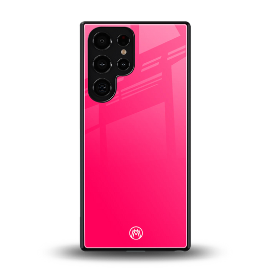 magenta paradise back phone cover | glass case for samsung galaxy s25 ultra