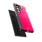 magenta paradise back phone cover | glass case for samsung galaxy s25 ultra