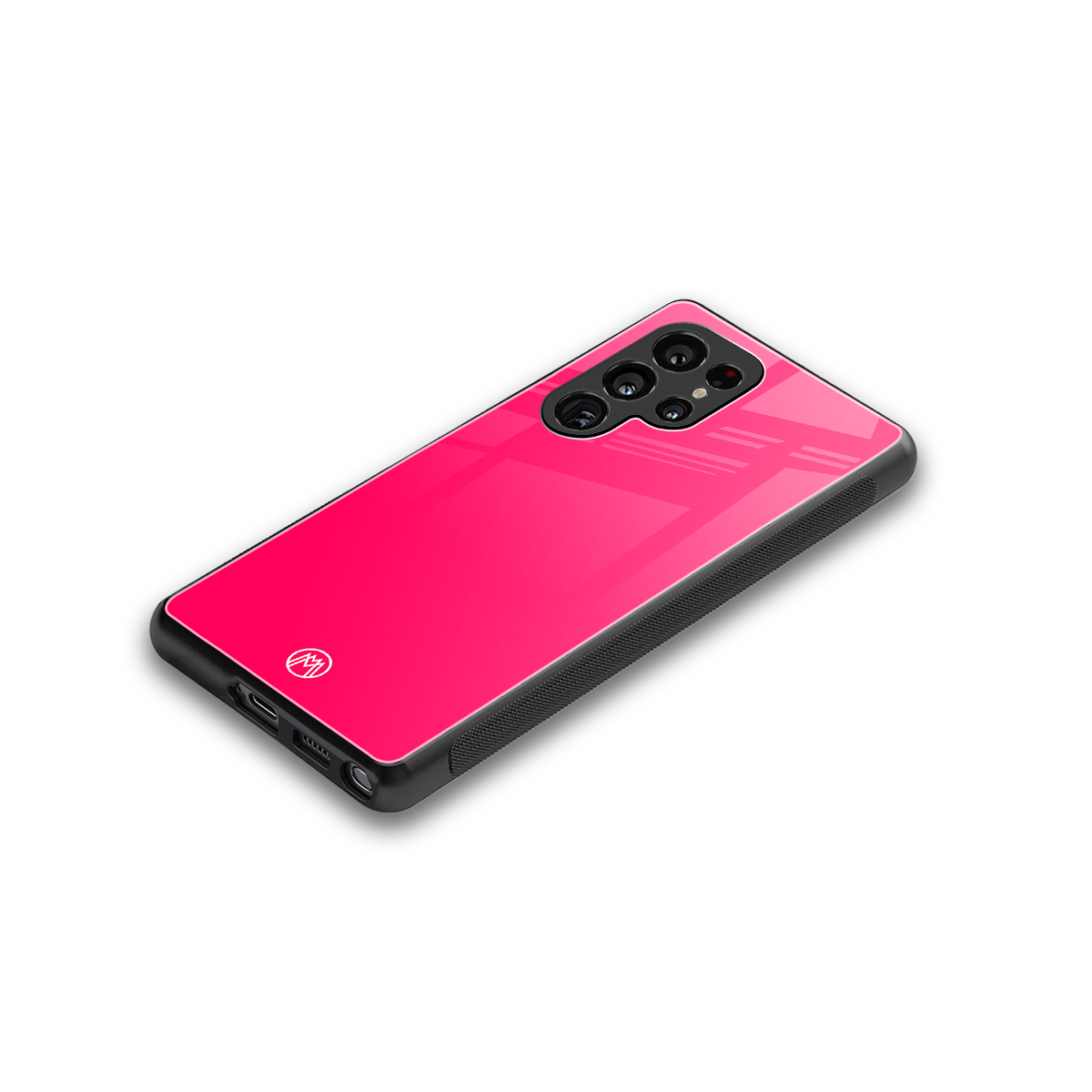 magenta paradise back phone cover | glass case for samsung galaxy s25 ultra