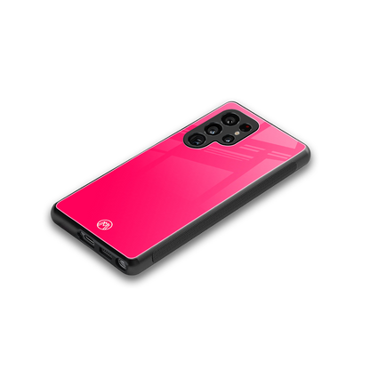 magenta paradise back phone cover | glass case for samsung galaxy s25 ultra