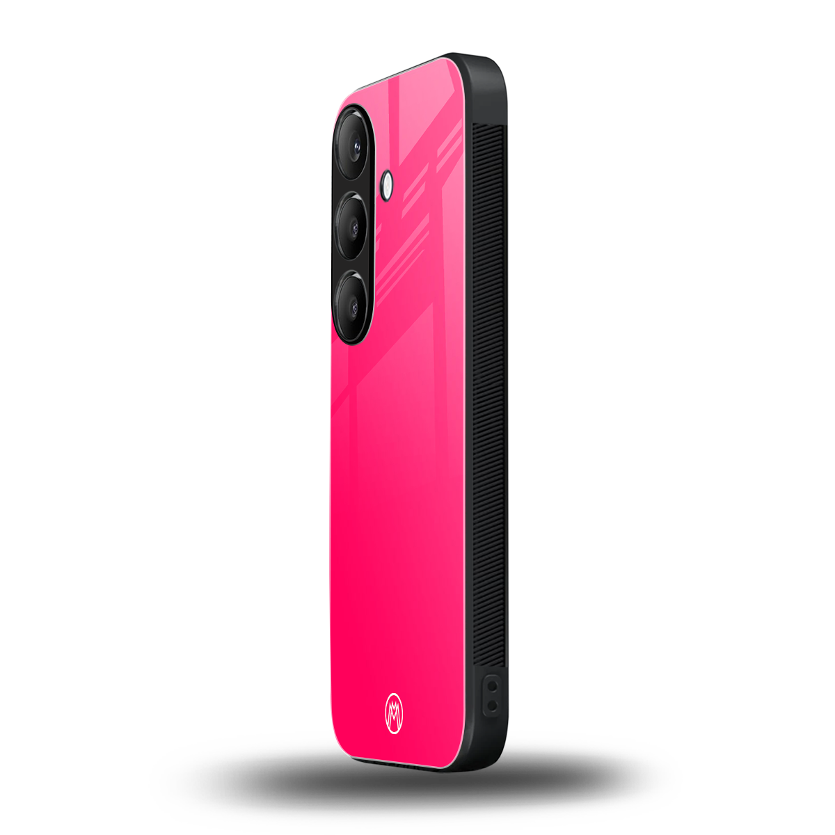 magenta paradise back phone cover | glass case for samsung galaxy s24 fe