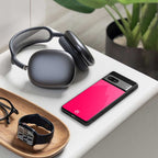 magenta paradise back phone cover | glass case for oneplus nord 4