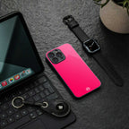 magenta paradise back phone cover | glass case for oneplus nord ce 4
