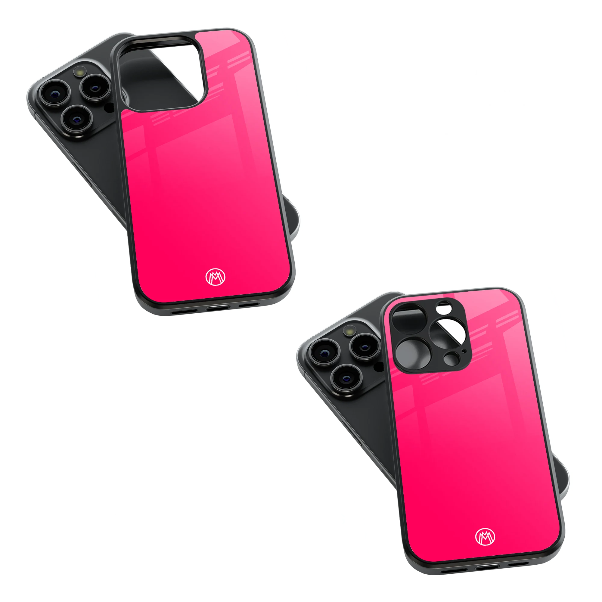 Trendy Glass Back Mobile Case for iPhone, Samsung, Redmi, OnePlus, Google Pixel, Motorola