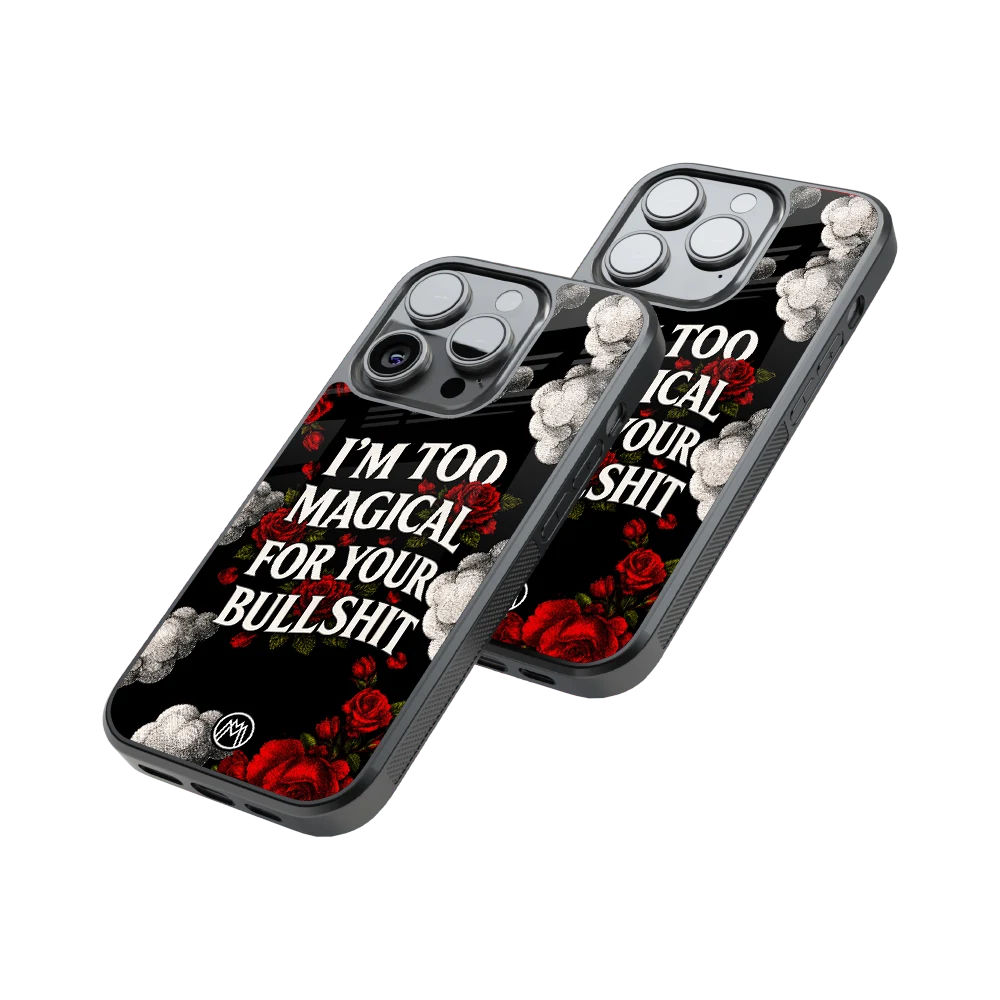 Protective Glass Back Phone Case Compatible with iPhone, Samsung, OnePlus, Pixel & More