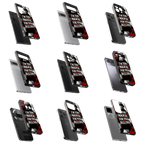 Durable Glass Back Mobile Case for iPhone, Samsung, OnePlus, Google Pixel, Redmi, Vivo, Oppo