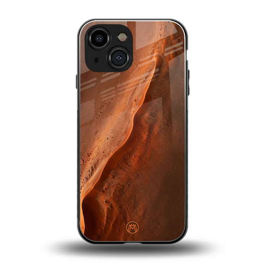 magical mars back phone cover | glass case for iphone 13 mini
