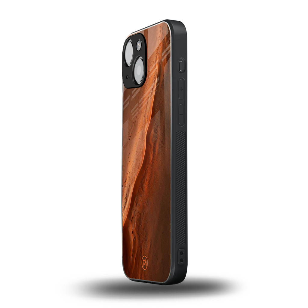magical mars back phone cover | glass case for iphone 13 mini