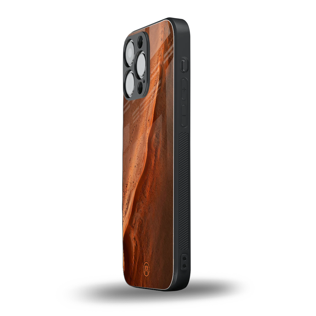 magical mars back phone cover | glass case for iphone 13 pro max