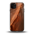 magical mars back phone cover | glass case for iphone 15 plus