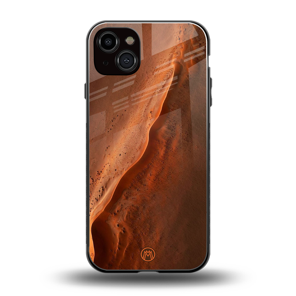 magical mars back phone cover | glass case for iphone 14 plus
