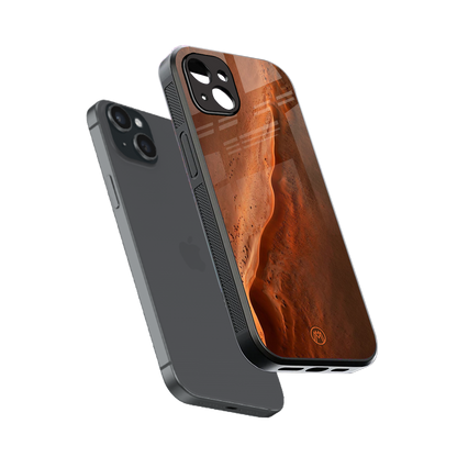 magical mars back phone cover | glass case for iphone 14 plus