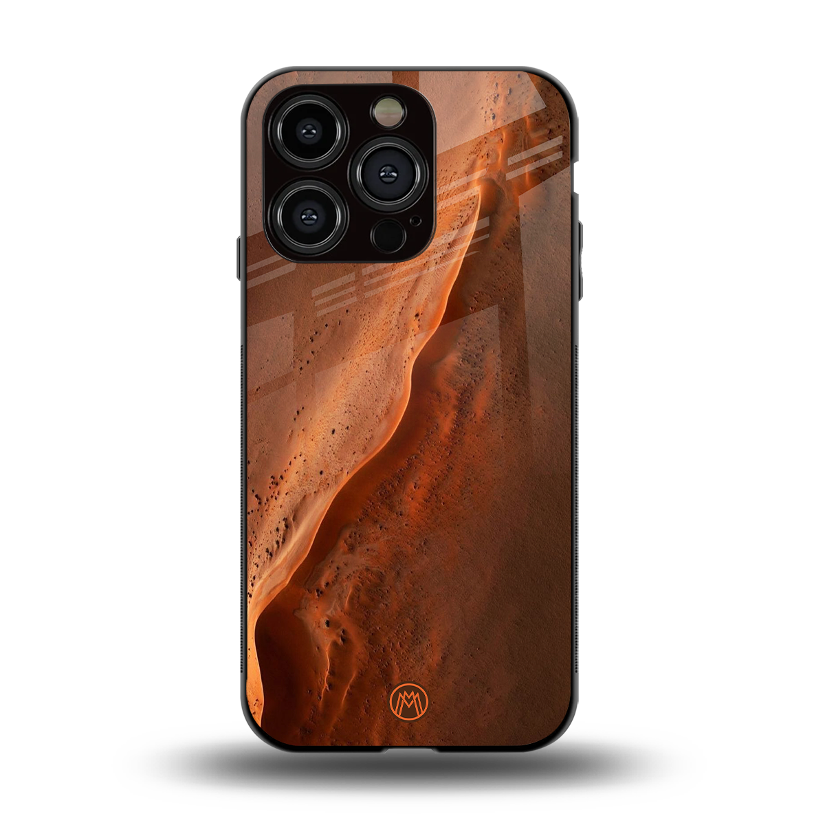 magical mars back phone cover | glass case for iphone 15 pro