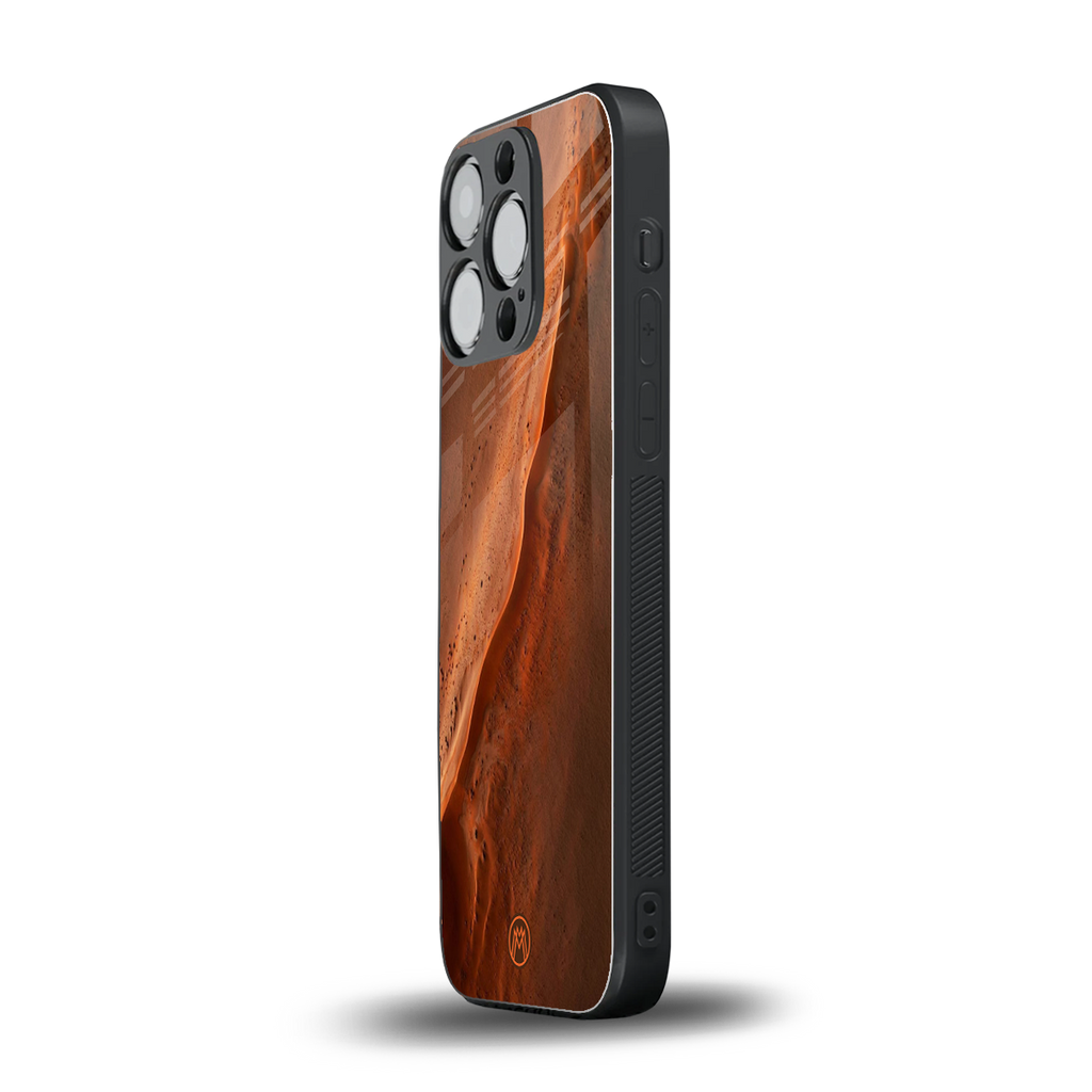 magical mars back phone cover | glass case for iphone 15 pro