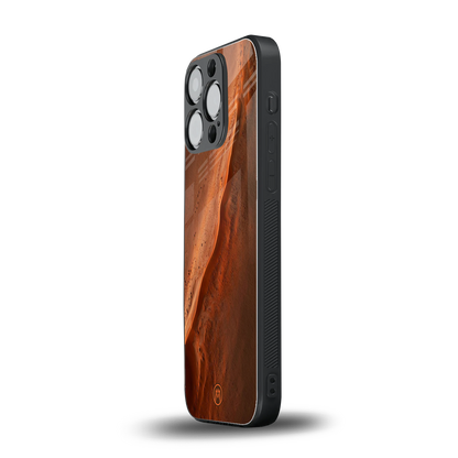 magical mars back phone cover | glass case for iphone 15 pro