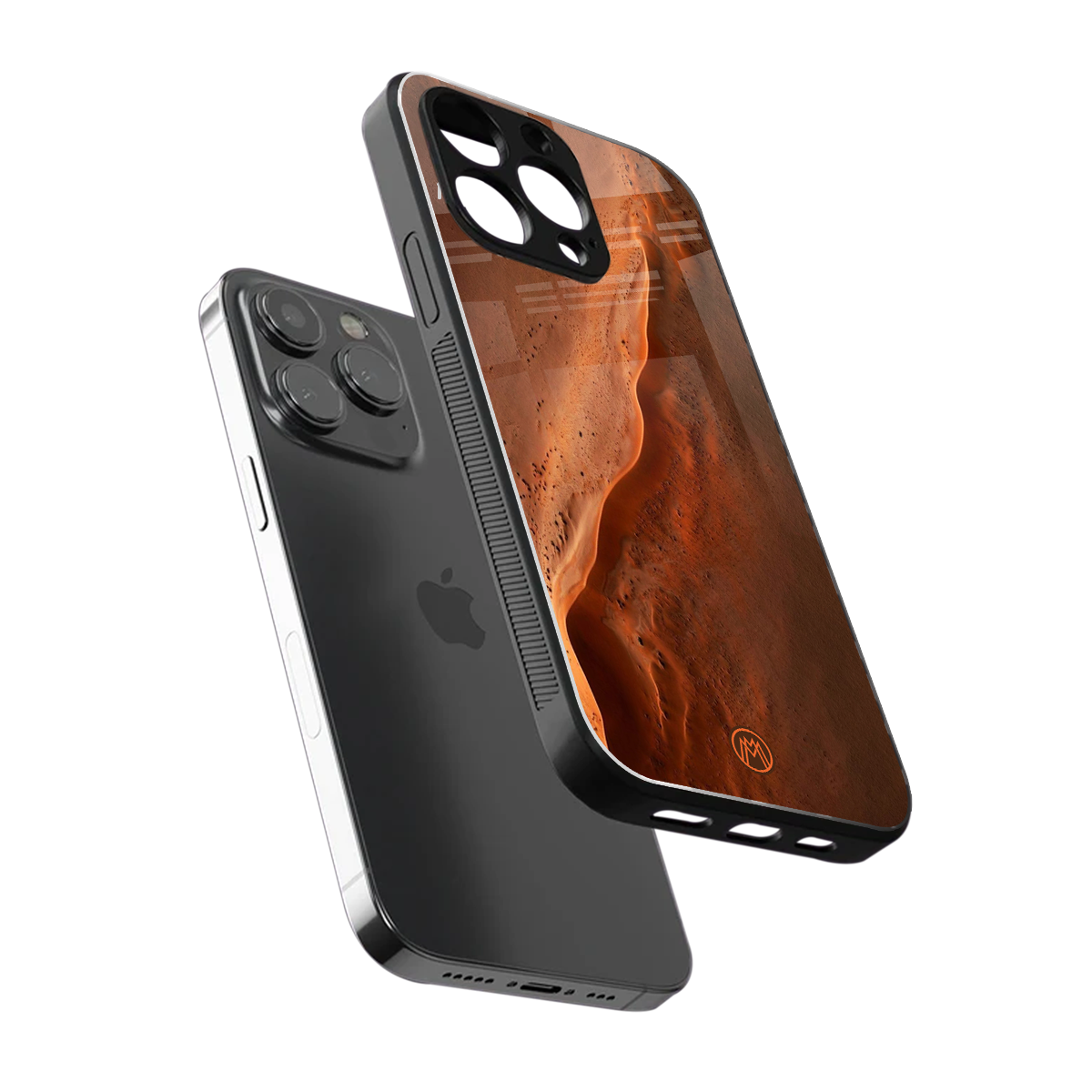 magical mars back phone cover | glass case for iphone 15 pro