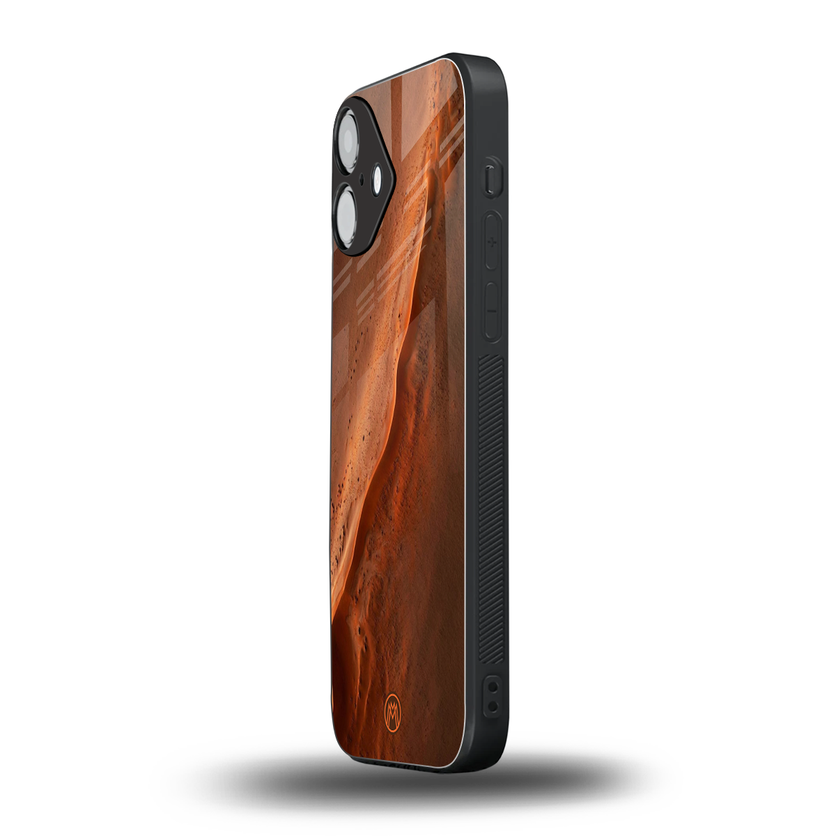 magical mars back phone cover | glass case for iphone 16 plus