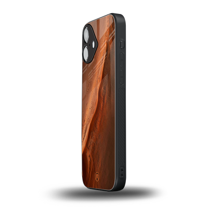 magical mars back phone cover | glass case for iphone 16 plus