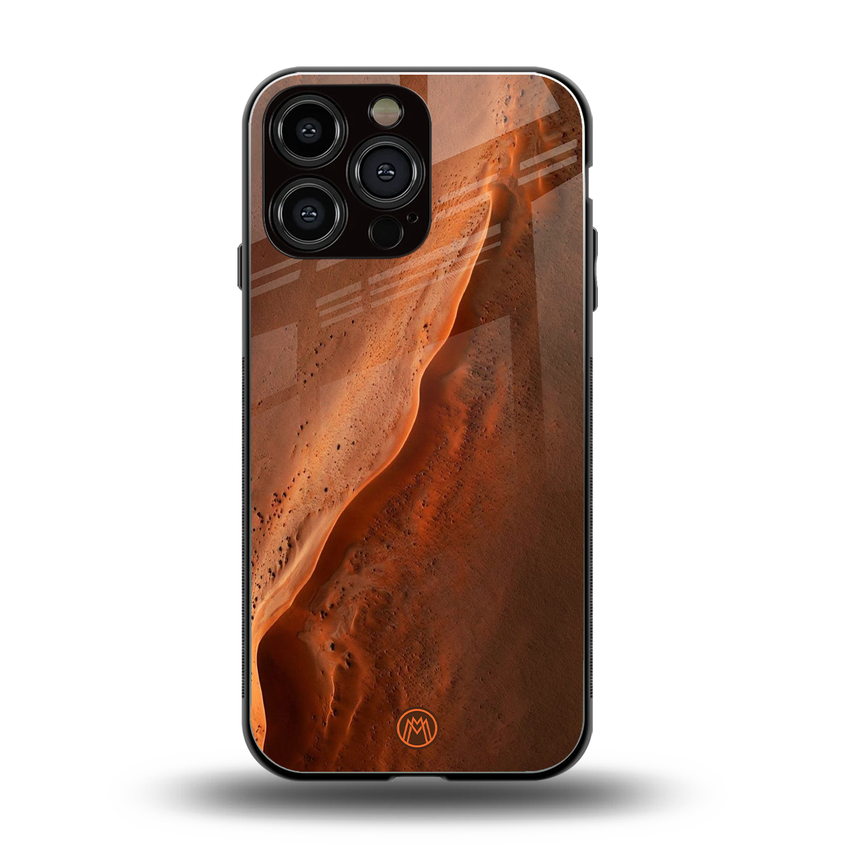 magical mars back phone cover | glass case for iphone 16 pro max