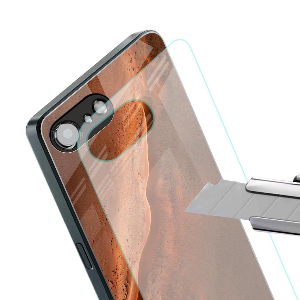 magical mars back phone cover | glass case for iphone 16e