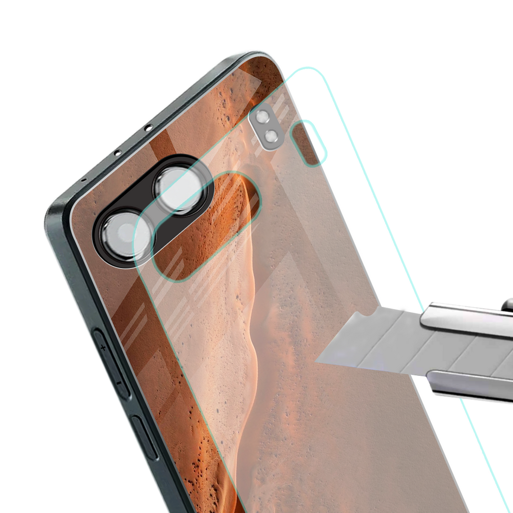 magical mars back phone cover | glass case for oneplus nord 4