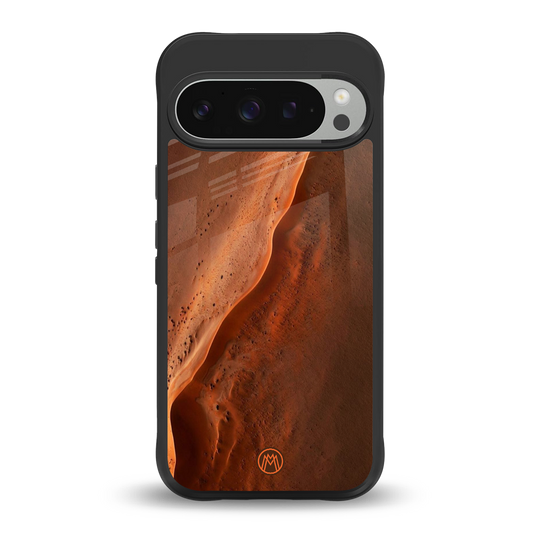 magical mars back phone cover | glass case for google pixel 9 pro