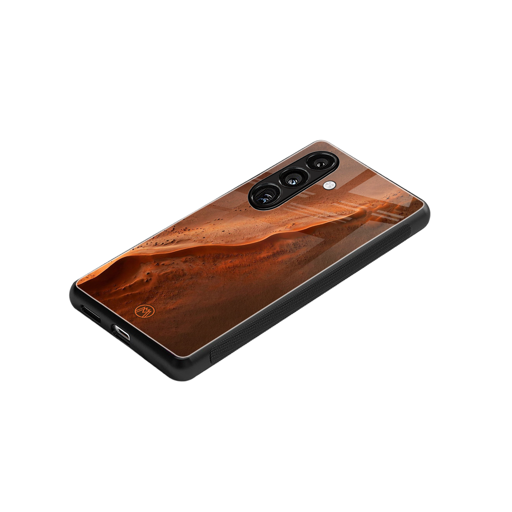 magical mars back phone cover | glass case for samsung galaxy s25 plus