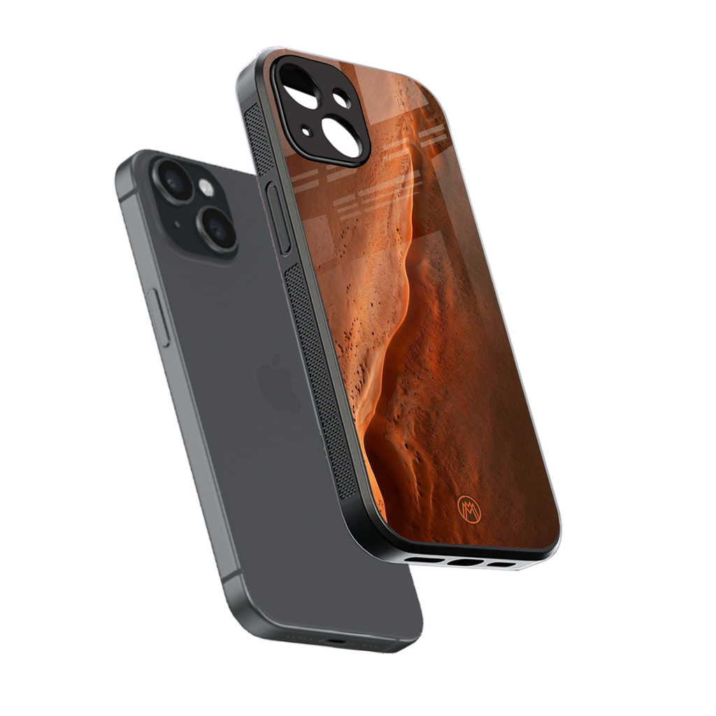 magical mars back phone cover | glass case for iphone 15