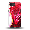 magical pink liquid marble back phone cover | glass case for iphone 16e