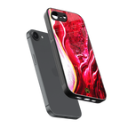 magical pink liquid marble back phone cover | glass case for iphone 16e